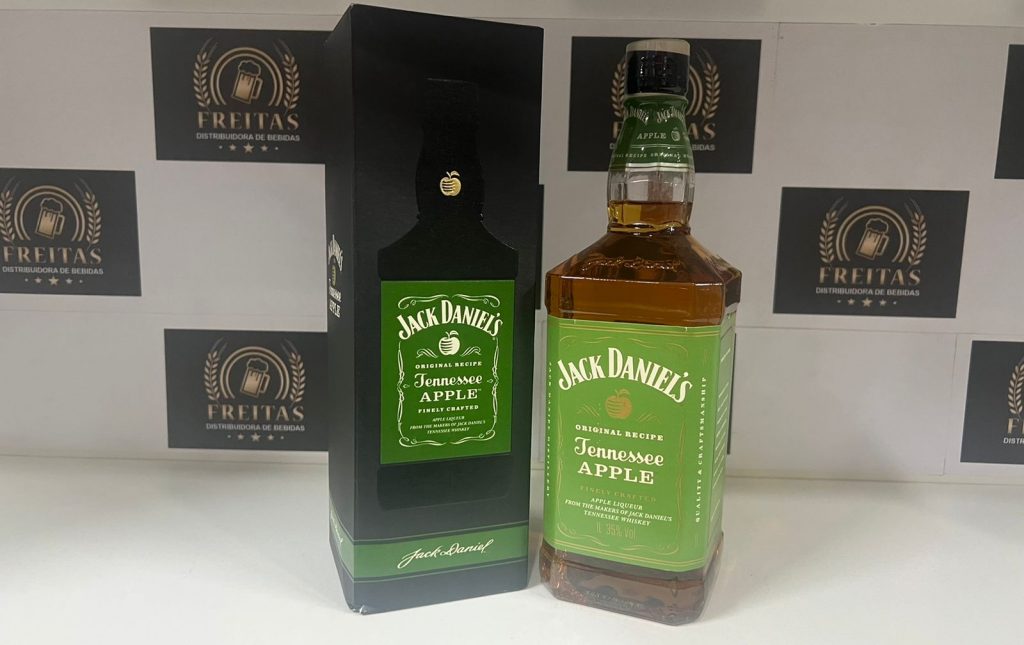 WHISKY JACK DANIEL'S APPLE 1LITRO Freitas Bebidas