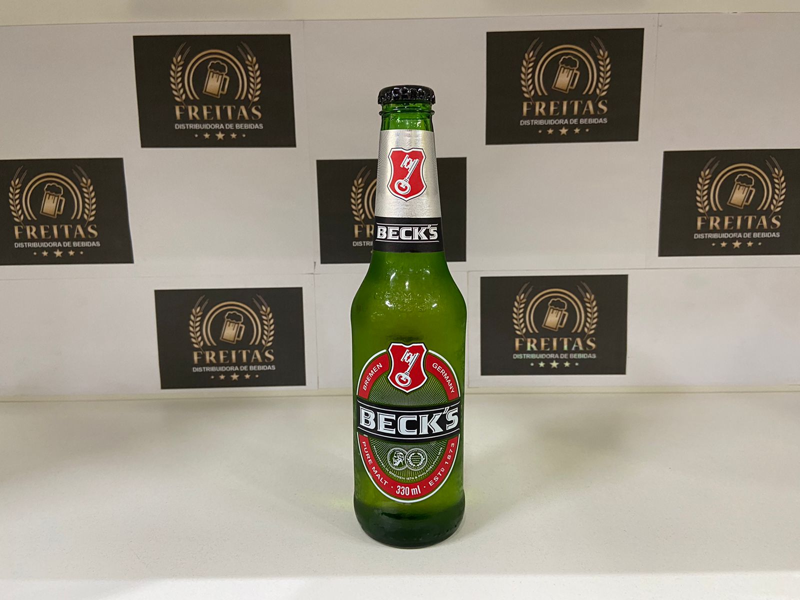 CERVEJA BECK'S LONG NECK 330ML Freitas Bebidas
